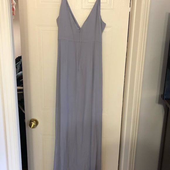 Lilac asymmetrical dress - Picture 2 of 5